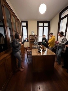 Au Musée Marie Curie - Dans le bureau de Marie Curie
