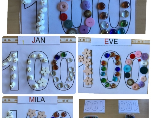 Semaine des 100 jours d’école à la maternelle