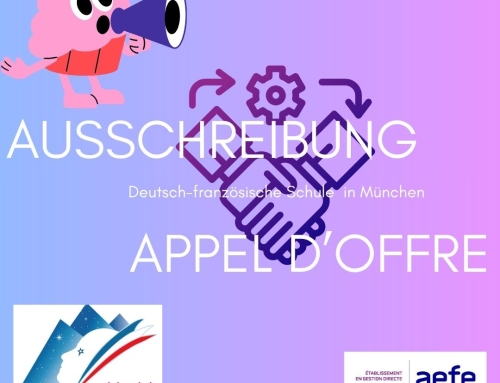APPEL D&rsquo;OFFRE – AUSSCHREIBUNG